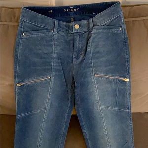 White House Black Market Cords with zipper detail